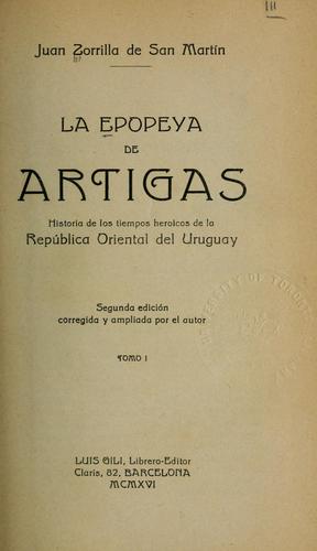 La epopeya de Artigas