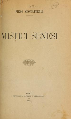 Mistici senesi