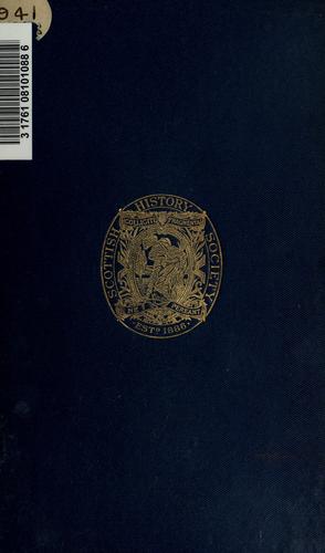 Narrative of Mr. James Nimmo written for his own satisfaction to keep in some remembrance the Lord's way dealing and kindness towards him, 1654-1709