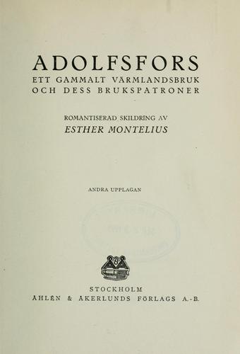 Adolfsfors