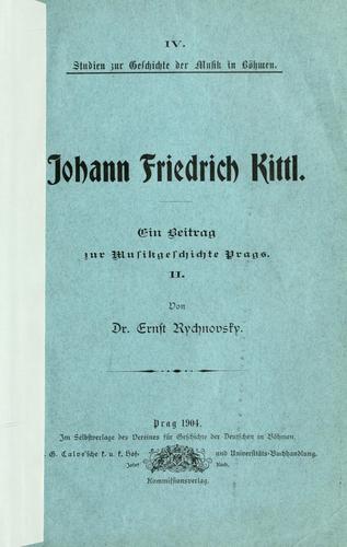 Johann Friedrich Kittl