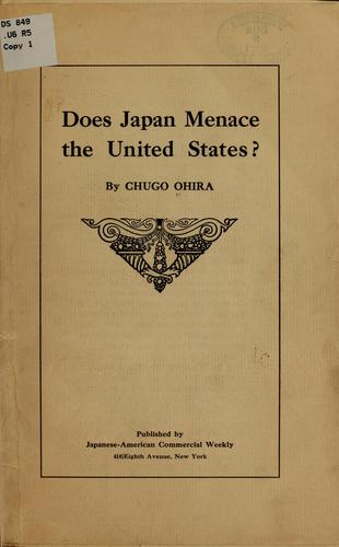 Does Japan menace the United States?