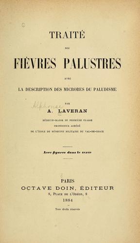 Traité des fièvres palustres