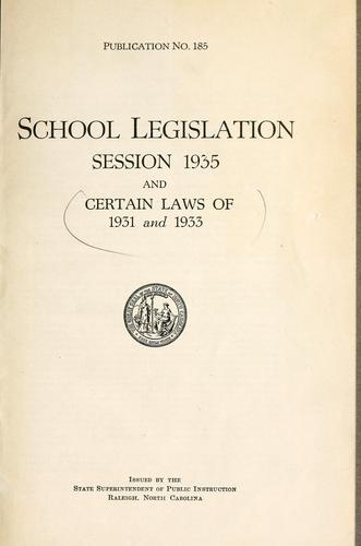School legislation