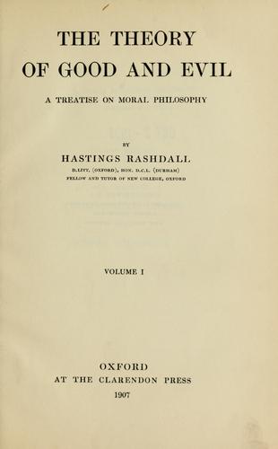 The theory of good and evil