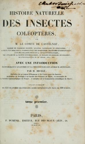 Histoire naturelle des animaux articulés, annelides, crustacés, arachnides, myriapodes et insectes