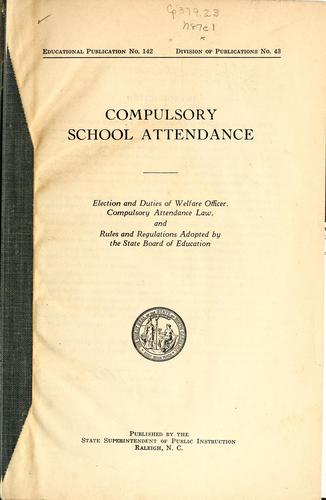 Compulsory school attendance