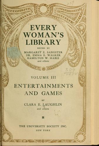 Entertainments and games