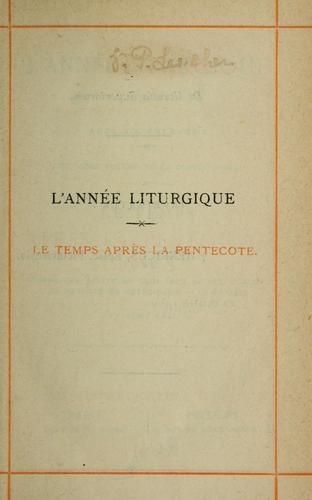 L'Année liturgique