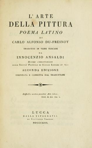 L'arte della pittura