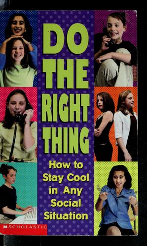 Do the right thing