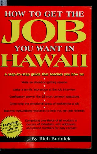 How to get the job you want in Hawaii