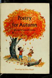 Poetry for autumn