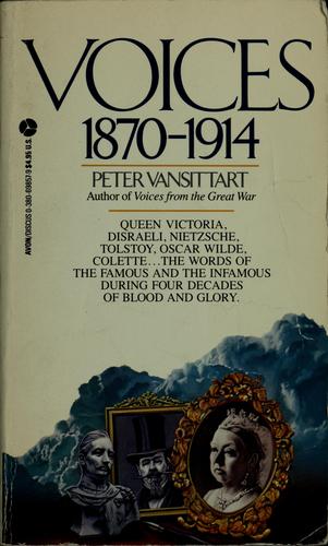 Voices, 1870-1914