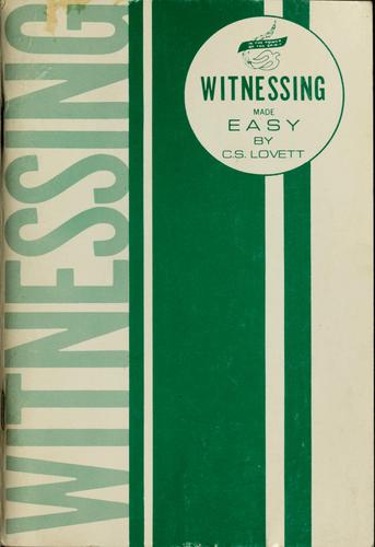 Witnessing made easy