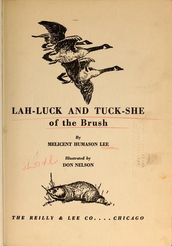 Lah-luck and Tuck-she of the brush