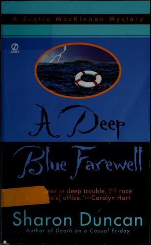 A deep blue farewell