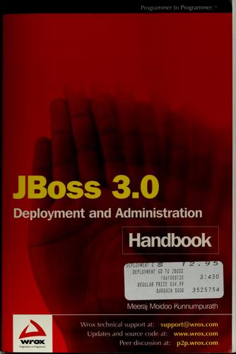 JBoss 3.0 deployment and administration handbook