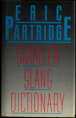 Smaller slang dictionary
