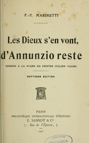 Les Dieux s'en vont, d'Annunzio reste