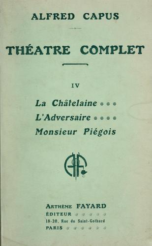 Théâtre complet