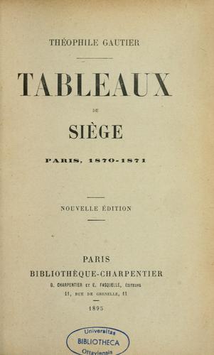 Oeuvres complètes