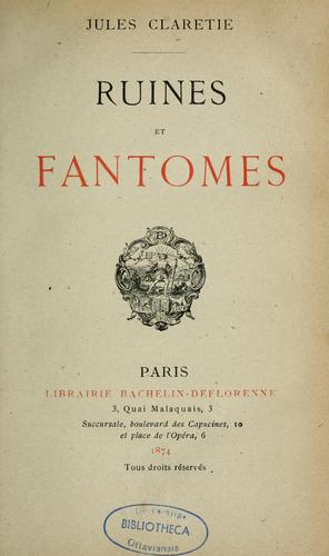 Ruines et fantômes