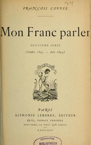 Mon franc-parler