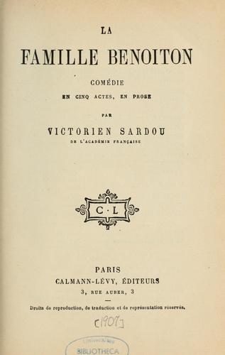 La famille Benoîton