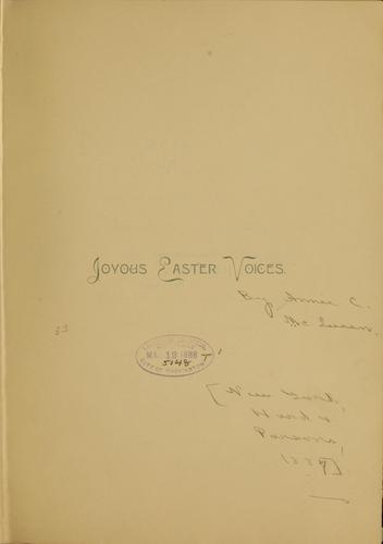 Joyous Easter voices