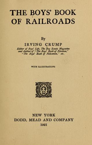 The boys' book of railroads