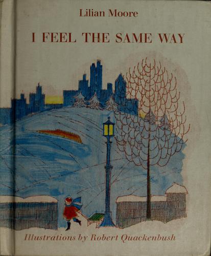 I feel the same way
