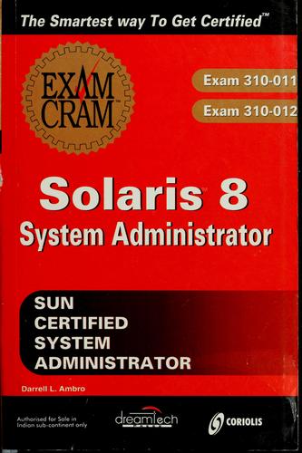Solaris 8 system administrator