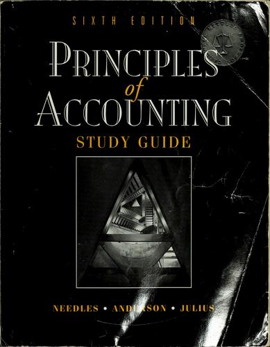 Principles of accounting study guide