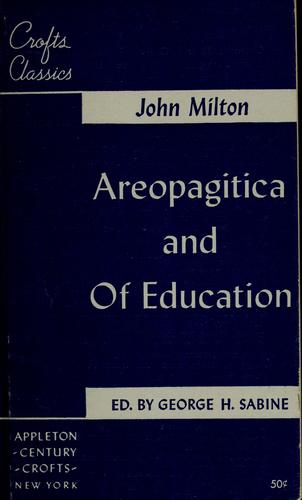 Areopagitica, and Of education