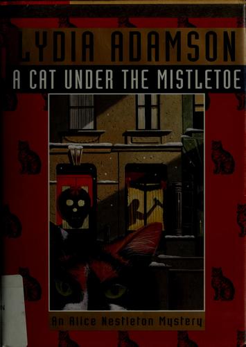A cat under the mistletoe