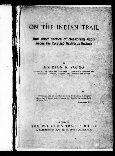 On the Indian trail