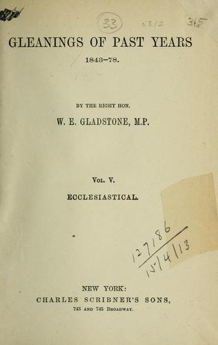 Gleanings of past years, 1843-78
