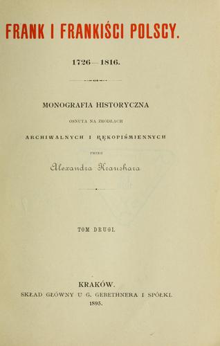 Frank i frankiści polscy, 1726-1816