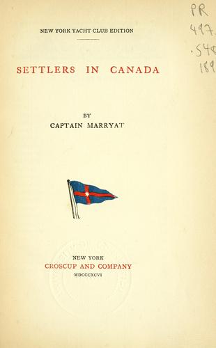 Settlers in Canada
