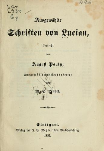 Ausgewählte Schriften