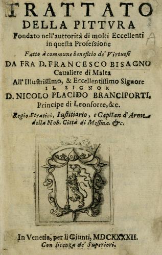 Trattato della pittura
