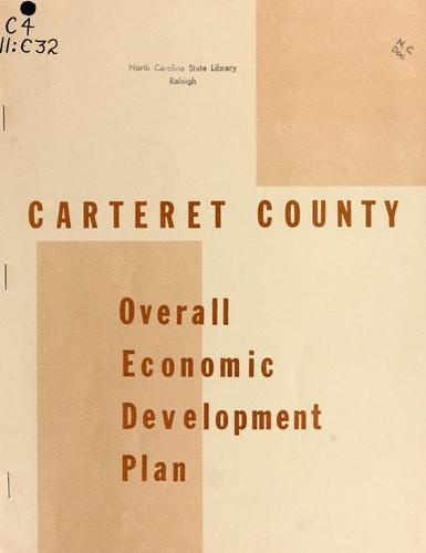Carteret County overall economic development plan.