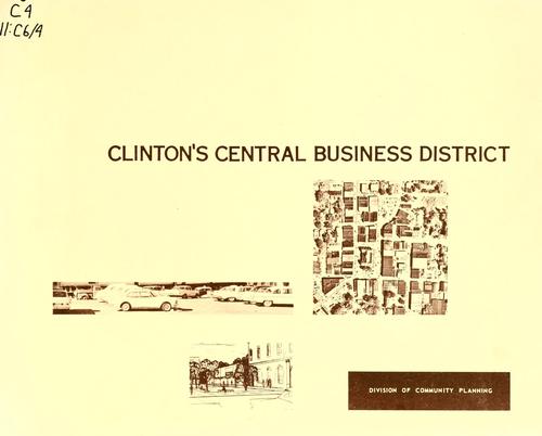 Clinton's central business district