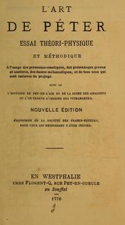 L'art de péter