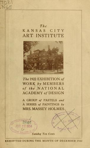 The 1922 exhibition of work by members of the National Academy of Design