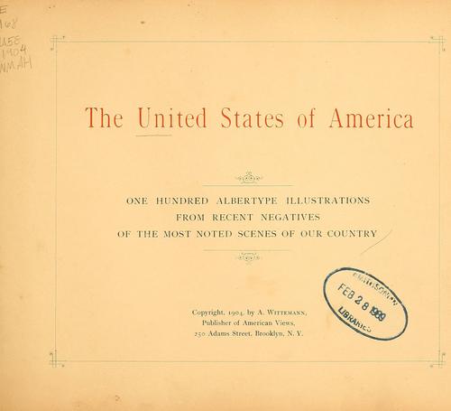 The United States of America