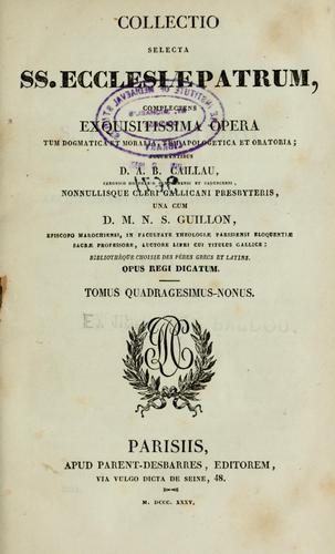 [Opera omnia