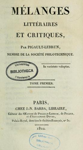 Oeuvres complètes