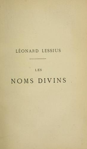 Les noms divins